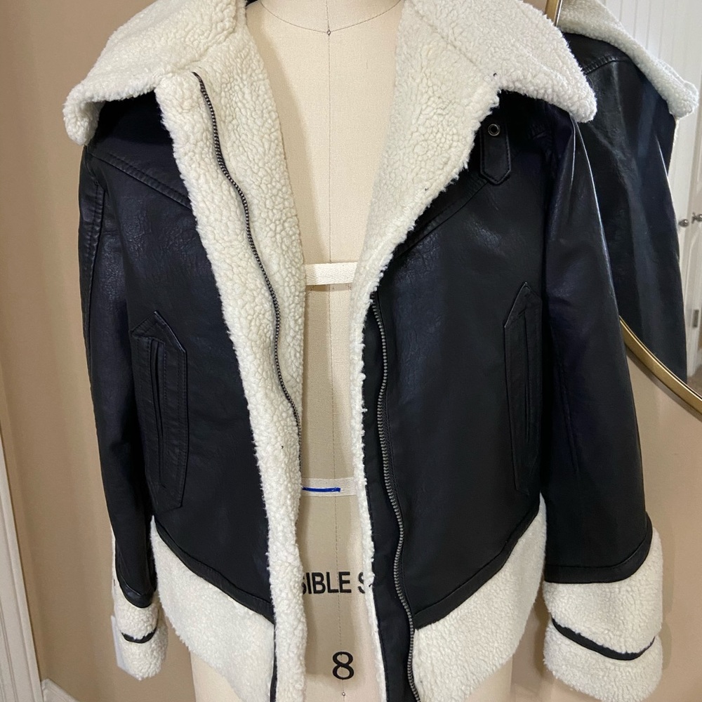 Leather jacket